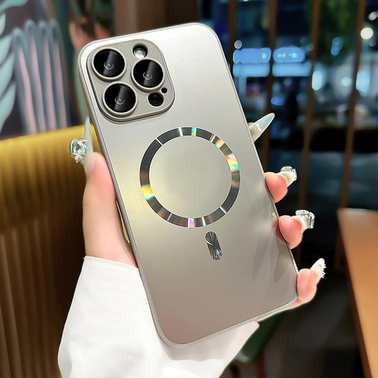 Magnetic Lens Protector Drop-resistant iPhone Case - Expressify