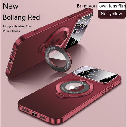 Magnetic Ring Transparent Bracket iPhone Case - Expressify