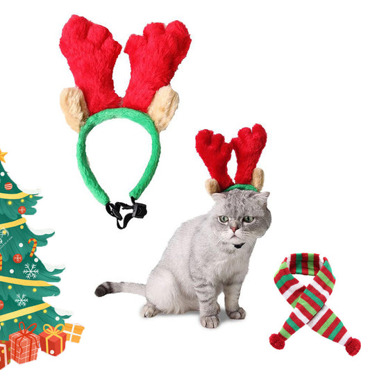 Christmas headgear cat headdress