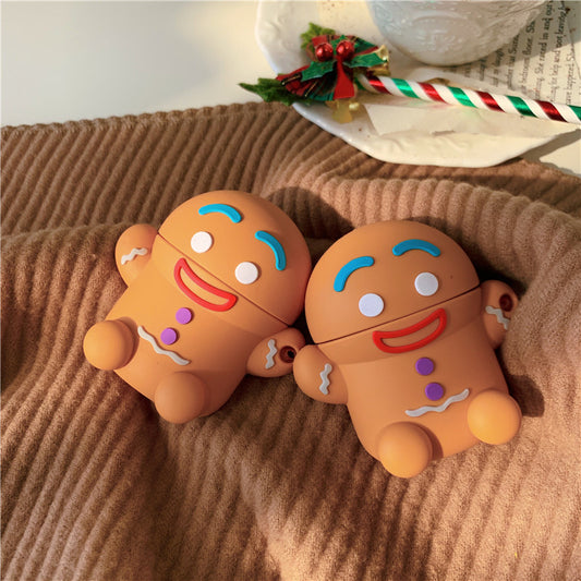 Gingerbread man cartoon AirPods Case - Expressify