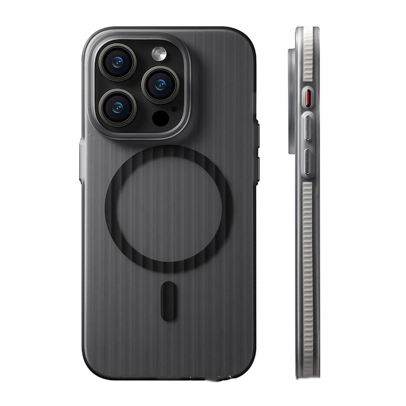 Striped Sand Non-slip iPhone Case Back Edge 2