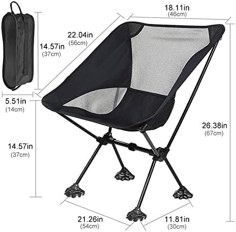 Outdoor Camping Chair With Anti-Slip