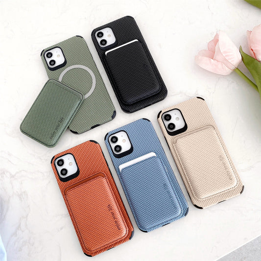 Colorful iPhone Case With Magnetic Card Holder - Expressify