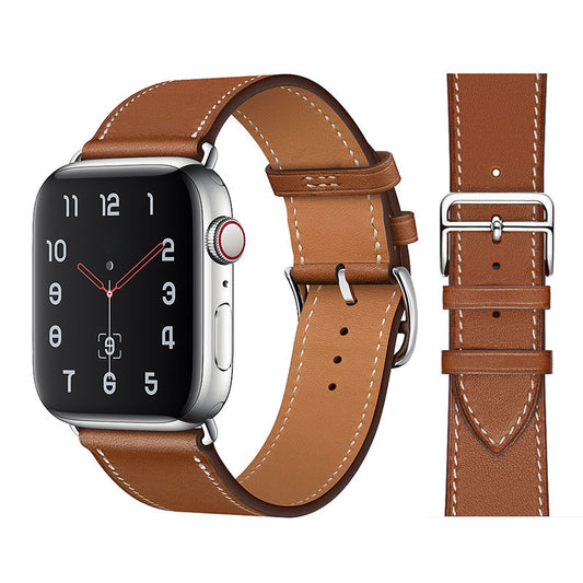 Leather Strap Compatible With Apple Watch - Expressify