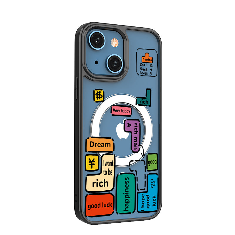 Cartoon Style Magnetic Magsafe iPhone Case - Expressify