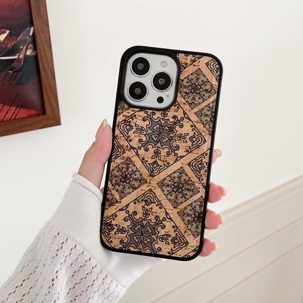 Leather Ethnic Pattern Case For iPhone - Expressify