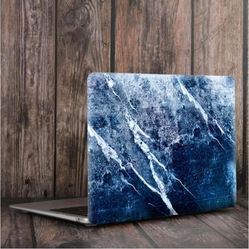 Blue Paint Marble MacBook Case Cover - Expressify