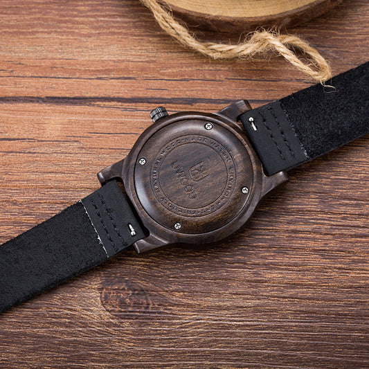 Wooden Quartz Watch - Expressify