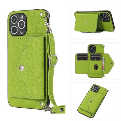 Crossbody Wallet Card Holder iPhone Case - Expressify